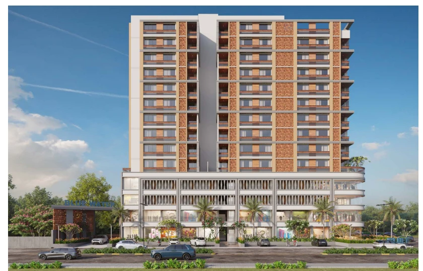 BLUE WATER 3 BHK Apartment for new in Juhapura, vejalpur, Sarkhej, Vejalpur Taluka, Ahmedabad, Gujarat, 380051, India