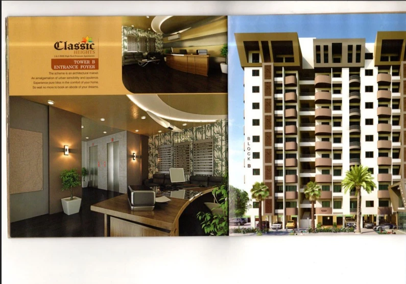 2 BHK Apartments for sale in Classic Heights for sale in Vatva Taluka, Ahmedabad, Gujarat, 380055, India
