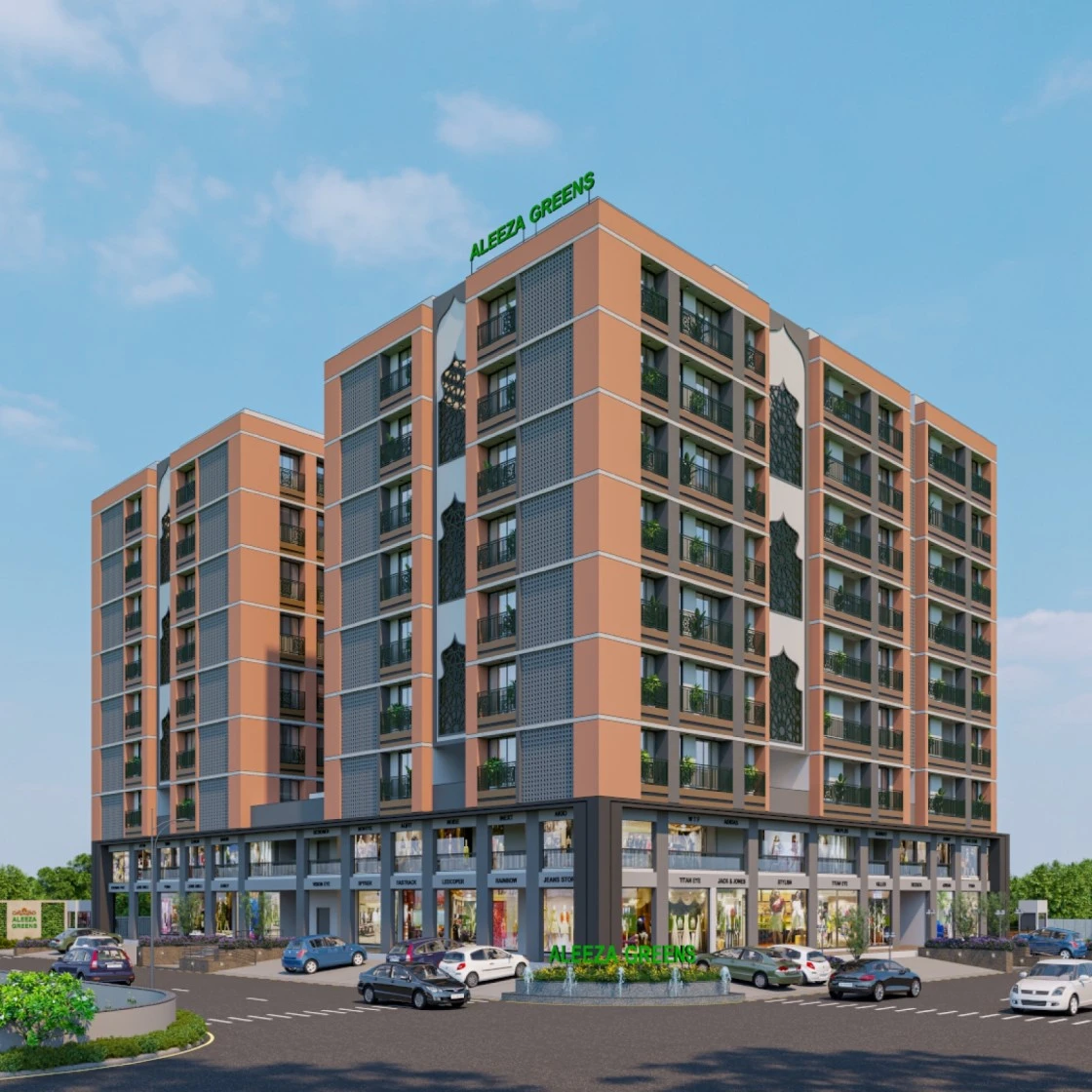 Aleeza Greens 3 BHK Flats and shops for new in Makarba, Sarkhej, Vejalpur Taluka, Ahmedabad, Gujarat, 380051, India