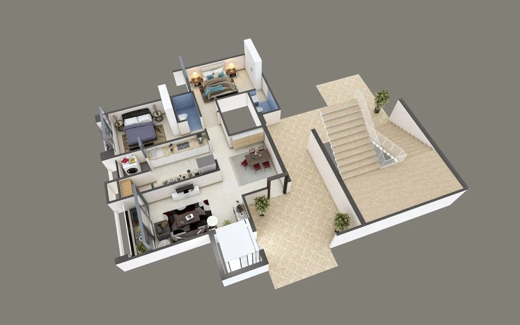 Arshad Elegance 3BHK flat in juhapura for new