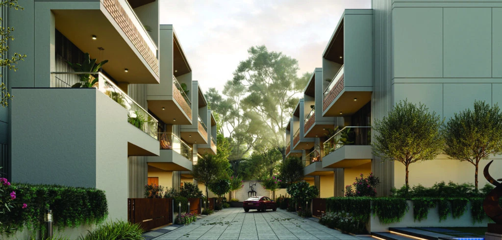 Aura Nine 4BHK luxury bungalow for new