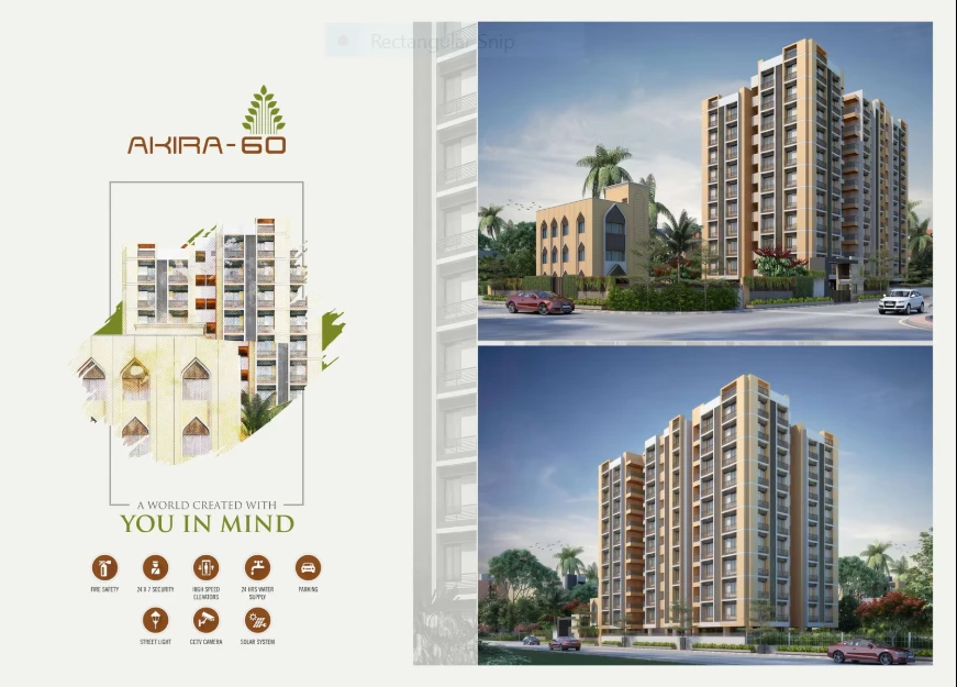 AKIRA - 60-3-BHK-Apartment for new