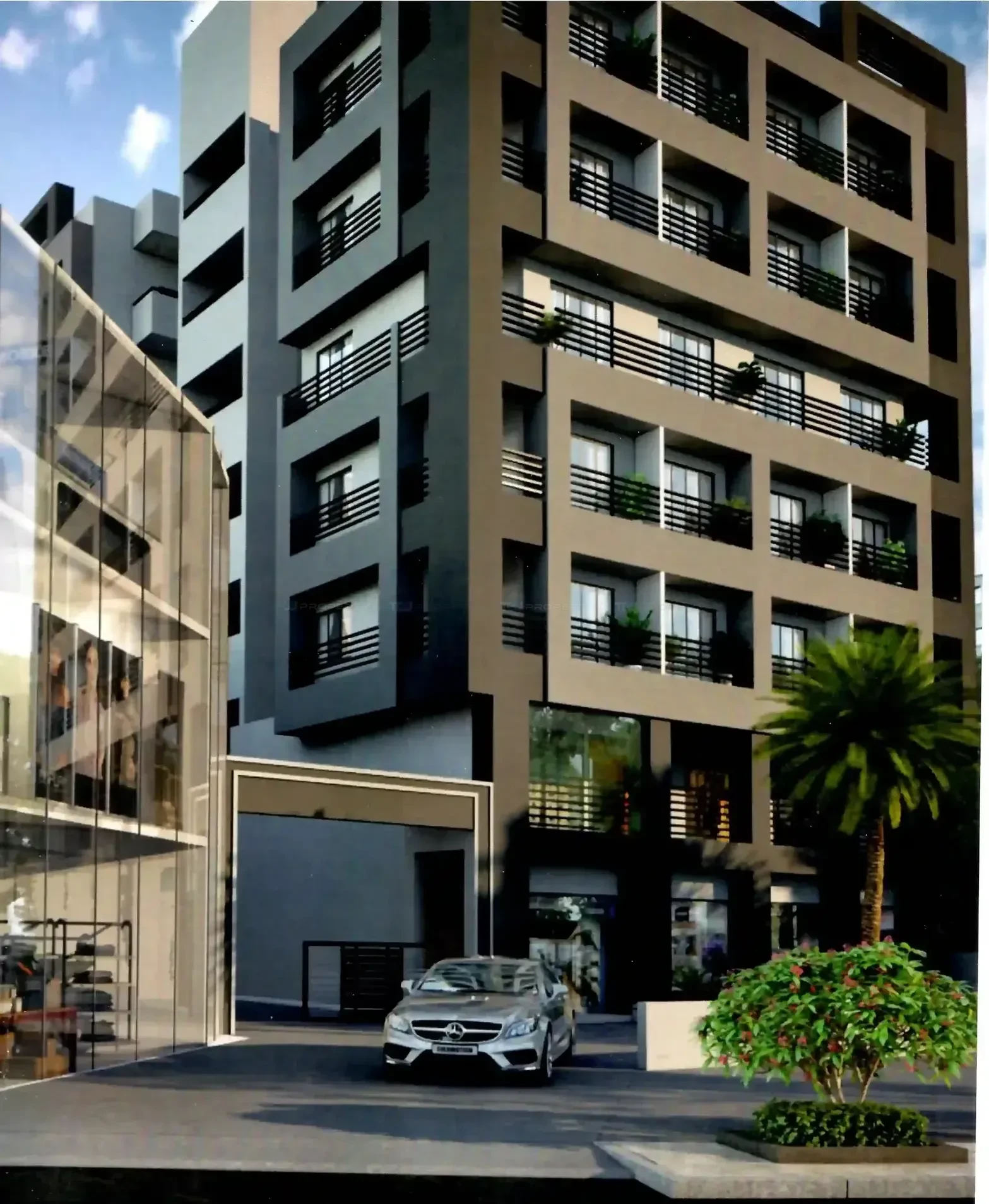 Shahin Avenue - 2 bhk flats for new in Khamasa Parsi Agiyari, Swami Vivekananda Road, Gita Mandir, Khadia, Ahmedabad, Gujarat, 380001, India